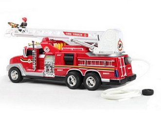 rc fire truck that shoots water