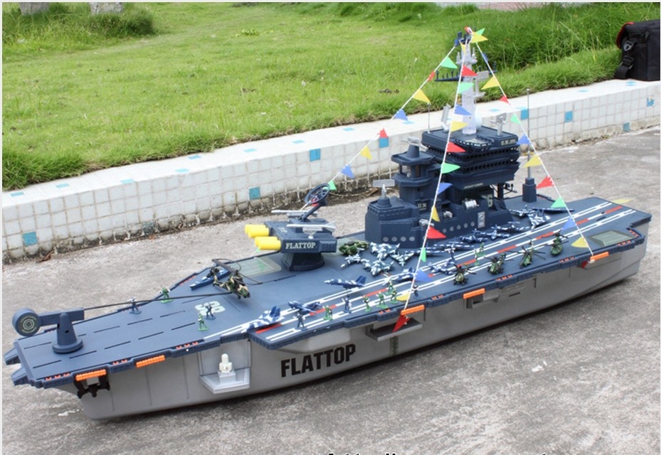 9CH Extra Large Emulational Remote Control Aircraft Carrier
