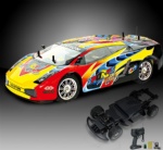 1:10 Scale remote control sports car