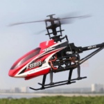 REH-TF46 2.4G 4ch single blade rc helicopter with servo & LCD screen