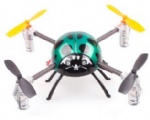 REU-TF552 RC 2.4G 4CH 4-Axis Mini Stunt Quadcopter with Flashing Lights and Gyros