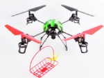 REU-TF999 2.4G 4CH 4-axis Basket-lifting Remote Control UFO and LCD transmitter