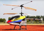 REH-TT23 68CM Big 3 Channel Alloy Remote Control 3D Helicopter With LCD Transmitter