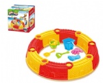 BEA-8162 Sandy beach toys set with retaining wall