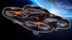 REU-TX39V 33CM 2.4GHz 4 Axis RC Quadcopter UFO with Camera