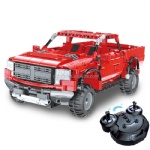 RBB-1005 2.4g RC building Block Pickup Truck Large Chassis DIY Rc Brick car