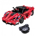 RBB-1008 2.4g RC building Block Car Ferrari Red Storm appearance