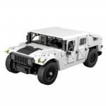 RBB-1037 1: 12 Licensed HUMVEE off-road car Building Block Bricks Toys