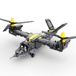 RBB-1039 RC Tiltrotor Aircraft Building Block Bricks Toys