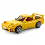 RBB-1064 Assembled Initial D RX7-FC Racing Racer DIY Building Block Bricks Toys