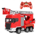REV-1093 RC 1:20 Water Sprayer Pump Fire Fighting Truck with ladder