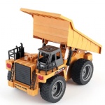 REV-1121 1:18 6CH RC Engineering Alloy Metal Dump Truck