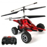 RET821 3.5ch air-land remote control helicopter with missile launching function
